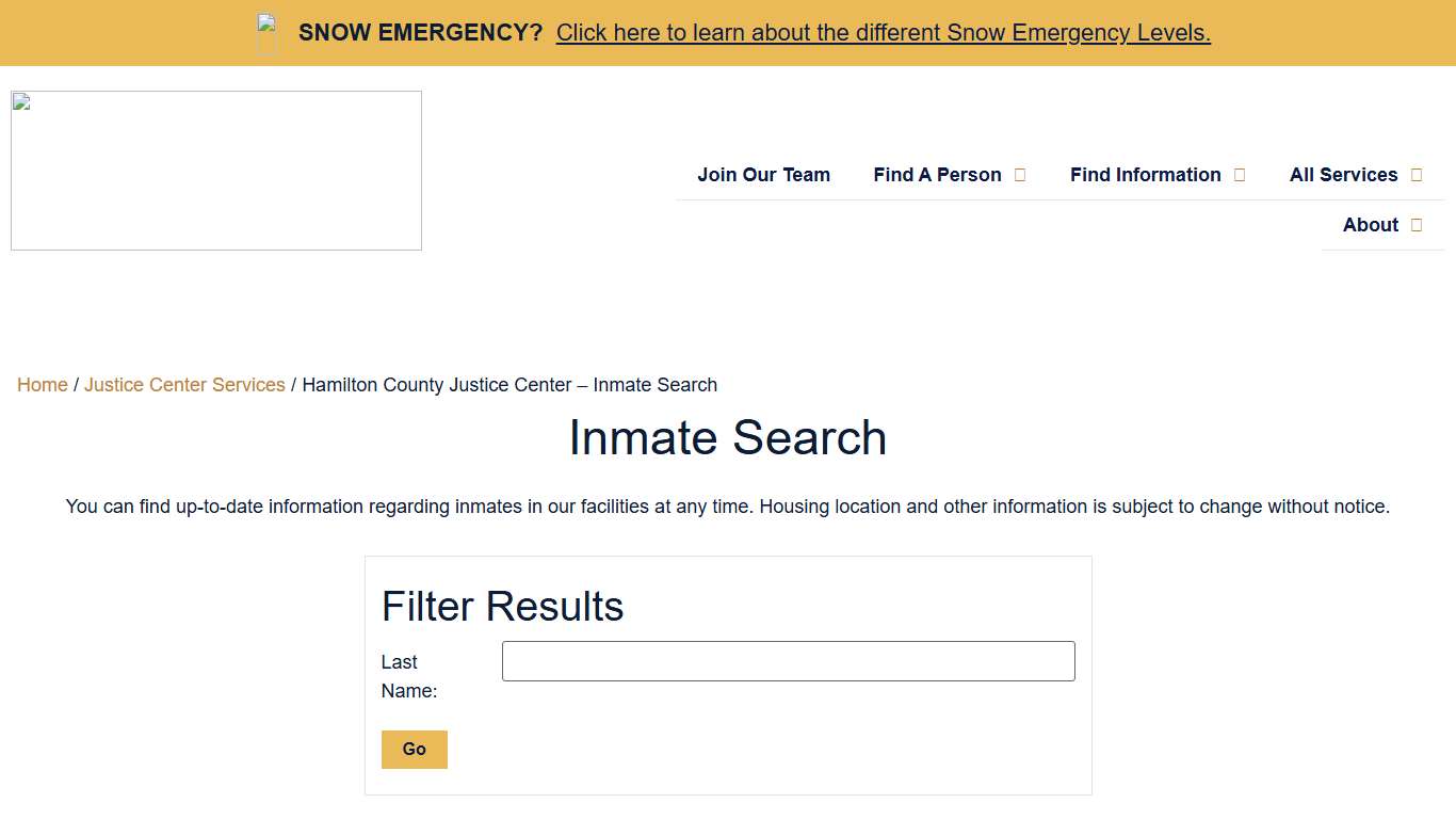 Hamilton County Sheriff's Office Inmate Search